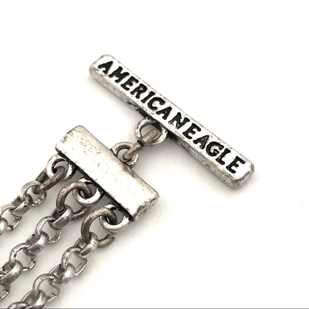 American Eagle Rhinestone Multi Strand Bracelet - image 6